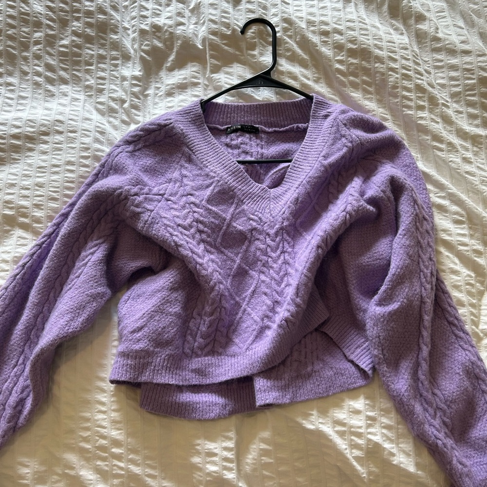 Purple Sweater
